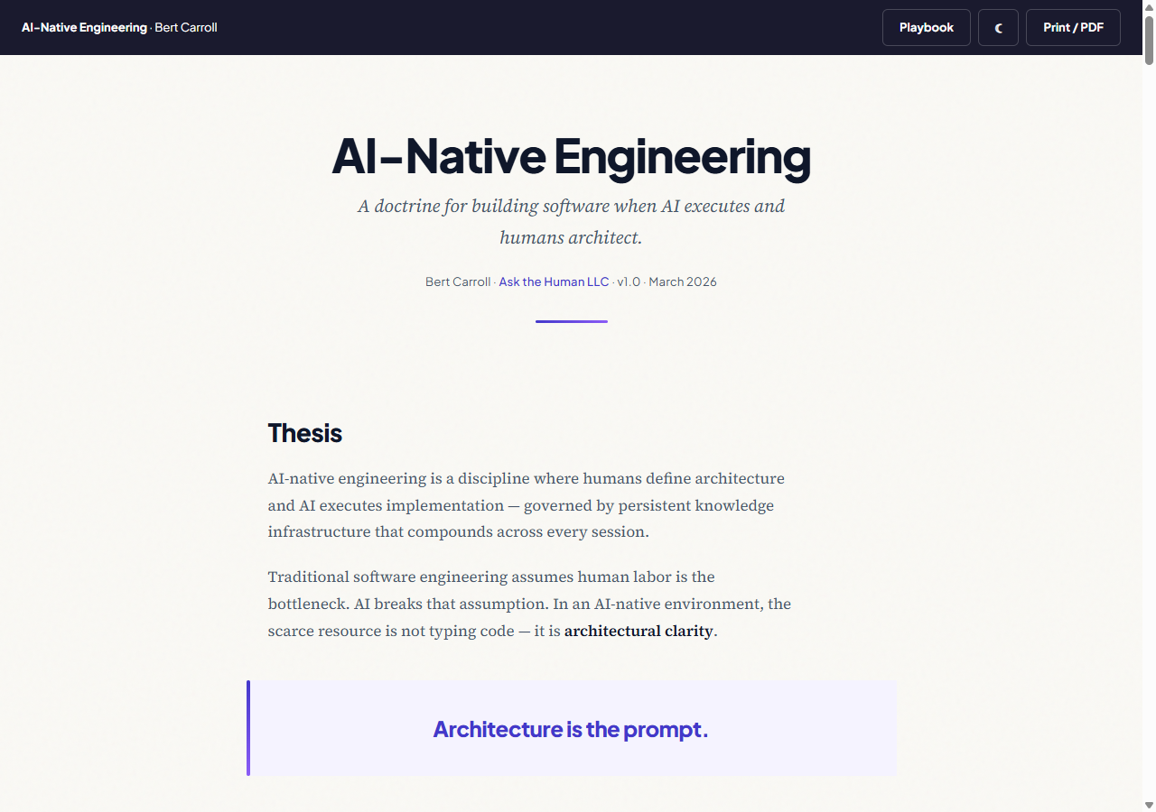 AI-Native Engineering