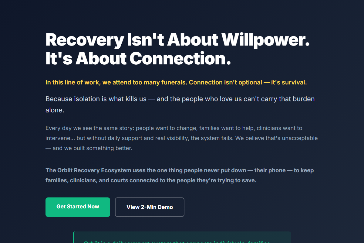 Recovery Ecosystem